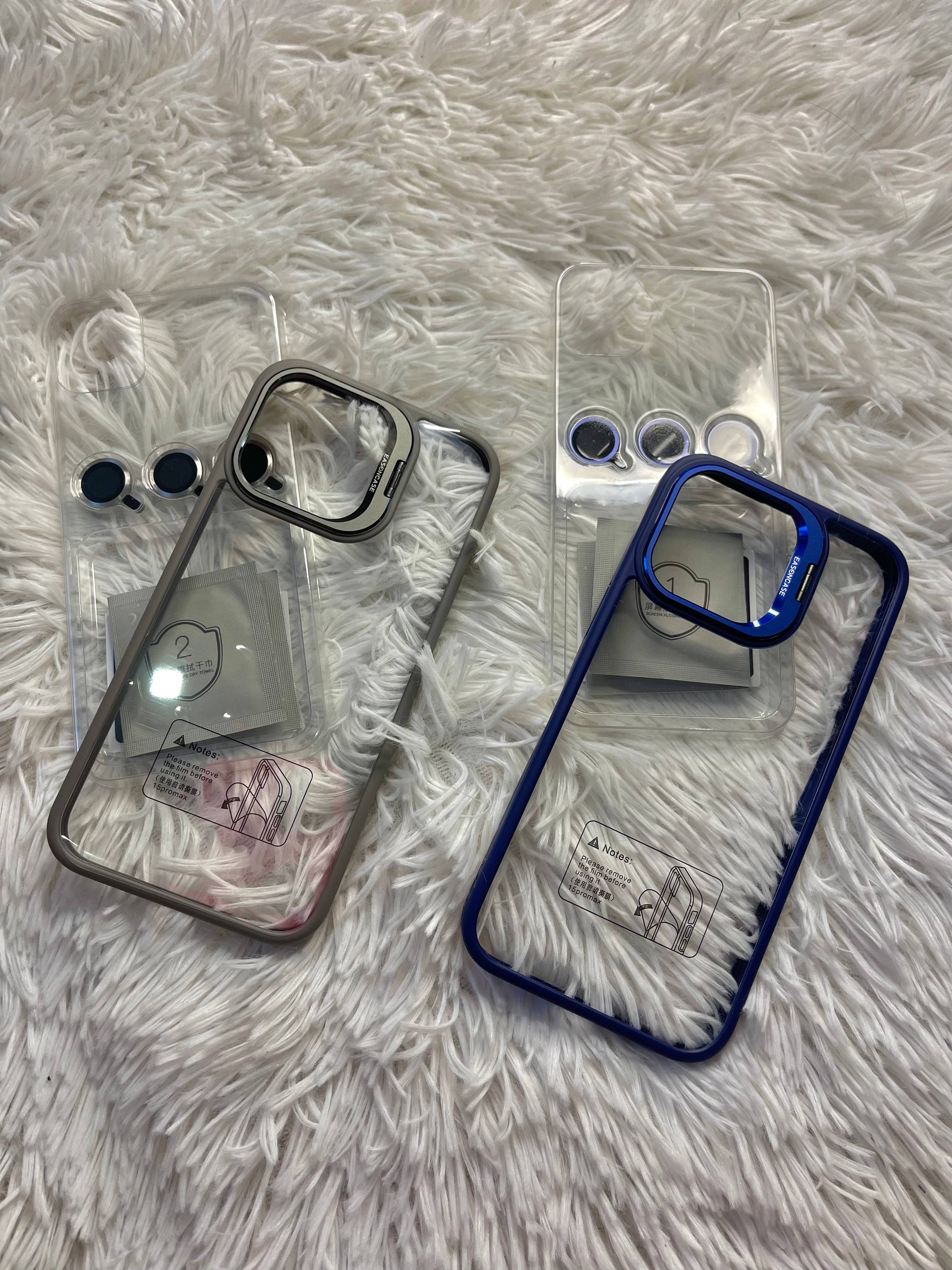 Cases bordes de lentes metálicos